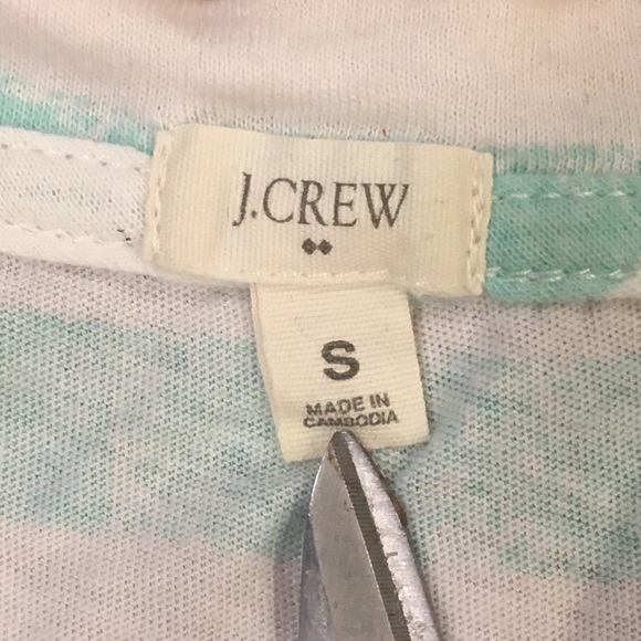 J. Crew Striped Tee with Nautical Design - Picture 2 of 3